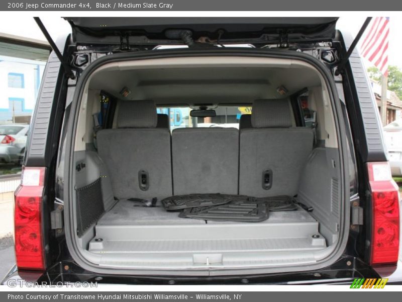 Black / Medium Slate Gray 2006 Jeep Commander 4x4