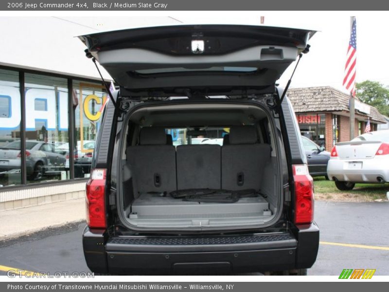 Black / Medium Slate Gray 2006 Jeep Commander 4x4