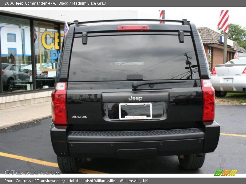 Black / Medium Slate Gray 2006 Jeep Commander 4x4