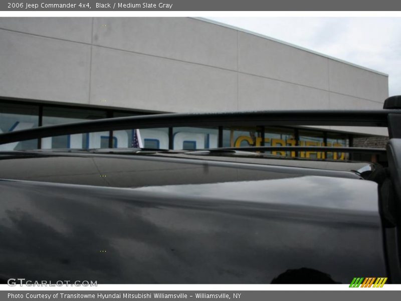 Black / Medium Slate Gray 2006 Jeep Commander 4x4