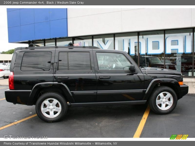 Black / Medium Slate Gray 2006 Jeep Commander 4x4