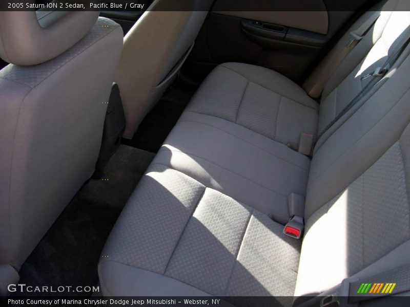 Pacific Blue / Gray 2005 Saturn ION 2 Sedan