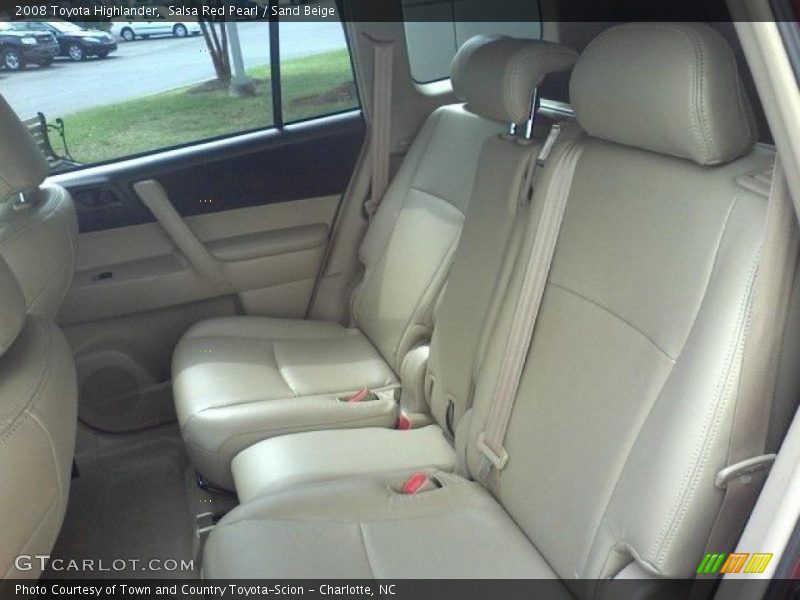 Salsa Red Pearl / Sand Beige 2008 Toyota Highlander