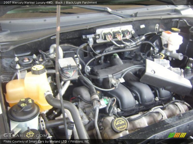Black / Black/Light Parchment 2007 Mercury Mariner Luxury 4WD