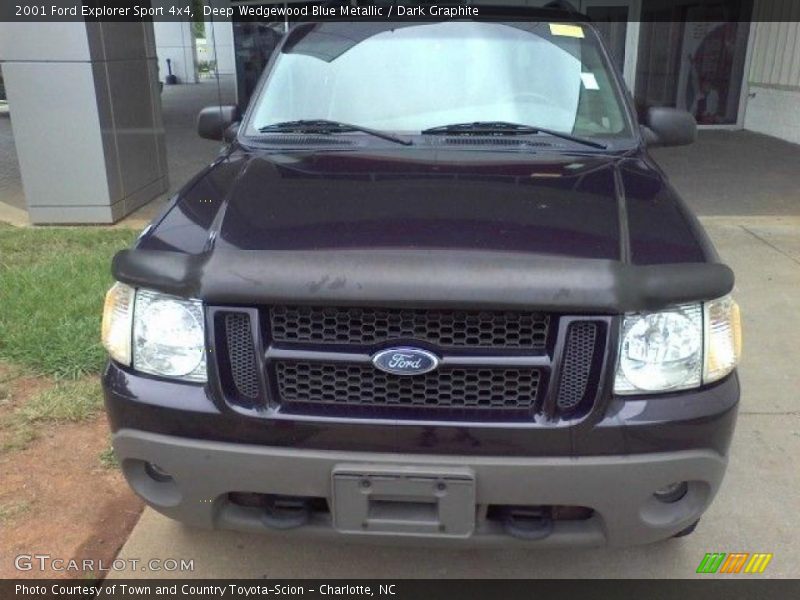 Deep Wedgewood Blue Metallic / Dark Graphite 2001 Ford Explorer Sport 4x4