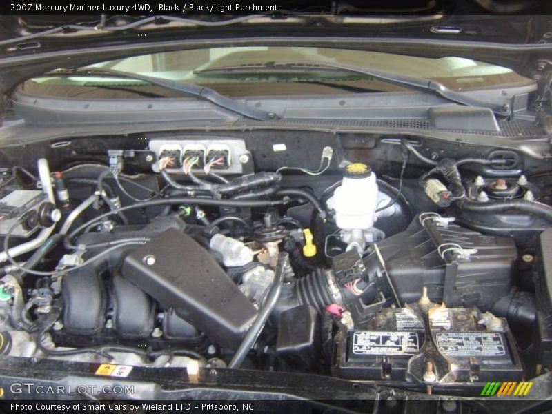 Black / Black/Light Parchment 2007 Mercury Mariner Luxury 4WD
