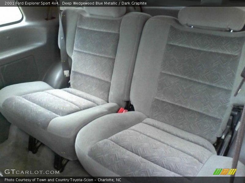 Deep Wedgewood Blue Metallic / Dark Graphite 2001 Ford Explorer Sport 4x4