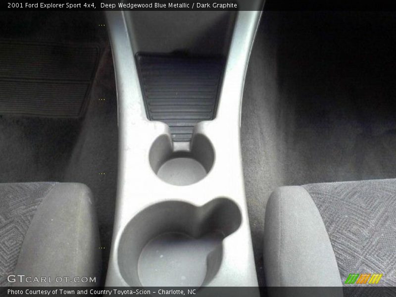 Deep Wedgewood Blue Metallic / Dark Graphite 2001 Ford Explorer Sport 4x4