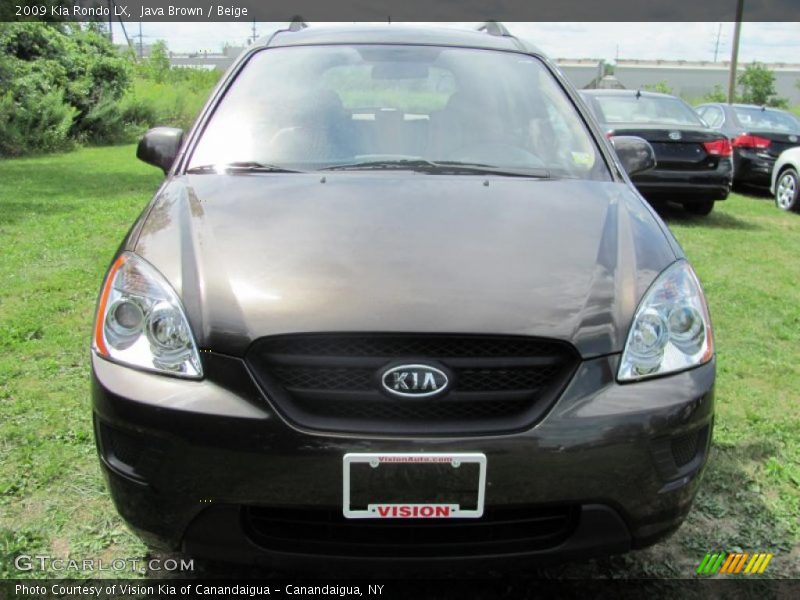 Java Brown / Beige 2009 Kia Rondo LX