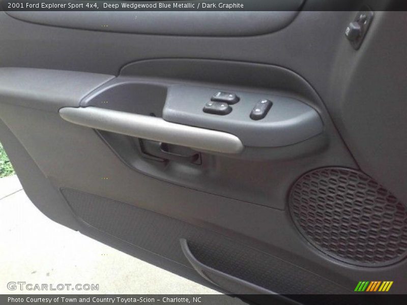 Deep Wedgewood Blue Metallic / Dark Graphite 2001 Ford Explorer Sport 4x4
