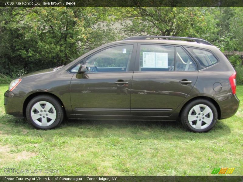 Java Brown / Beige 2009 Kia Rondo LX