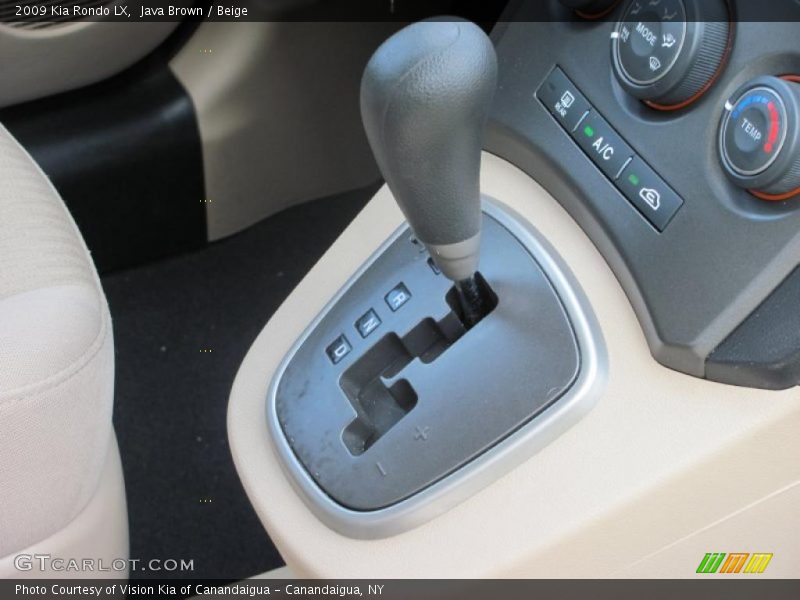 Java Brown / Beige 2009 Kia Rondo LX