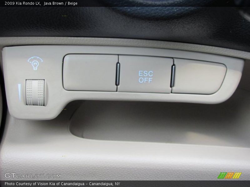 Java Brown / Beige 2009 Kia Rondo LX