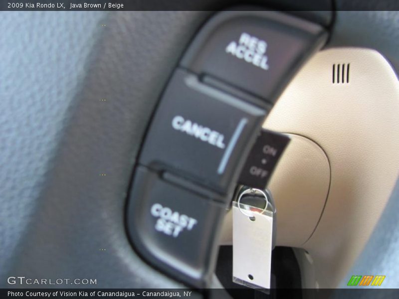 Java Brown / Beige 2009 Kia Rondo LX