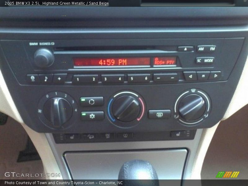 Highland Green Metallic / Sand Beige 2005 BMW X3 2.5i