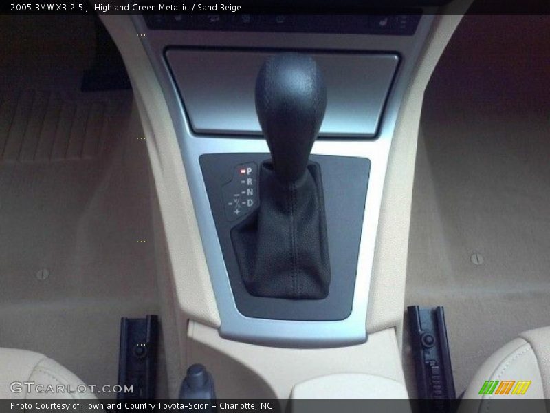 Highland Green Metallic / Sand Beige 2005 BMW X3 2.5i