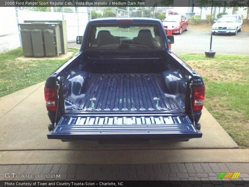 Vista Blue Metallic / Medium Dark Flint 2008 Ford Ranger Sport Regular Cab