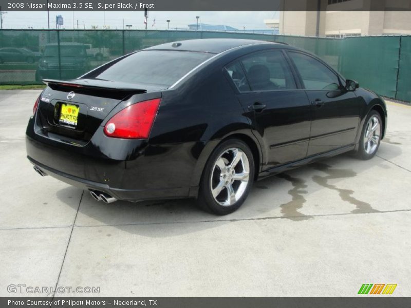 Super Black / Frost 2008 Nissan Maxima 3.5 SE