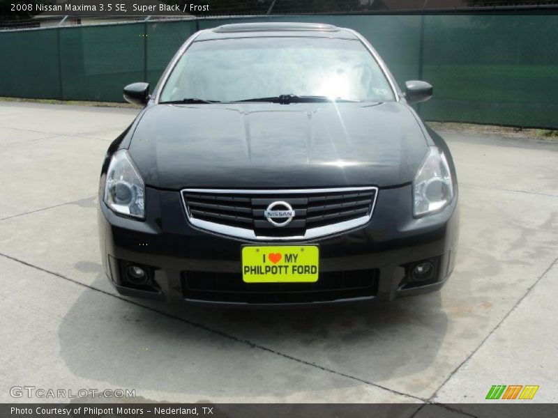 Super Black / Frost 2008 Nissan Maxima 3.5 SE