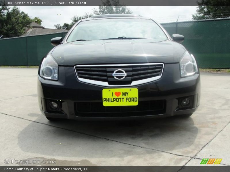 Super Black / Frost 2008 Nissan Maxima 3.5 SE