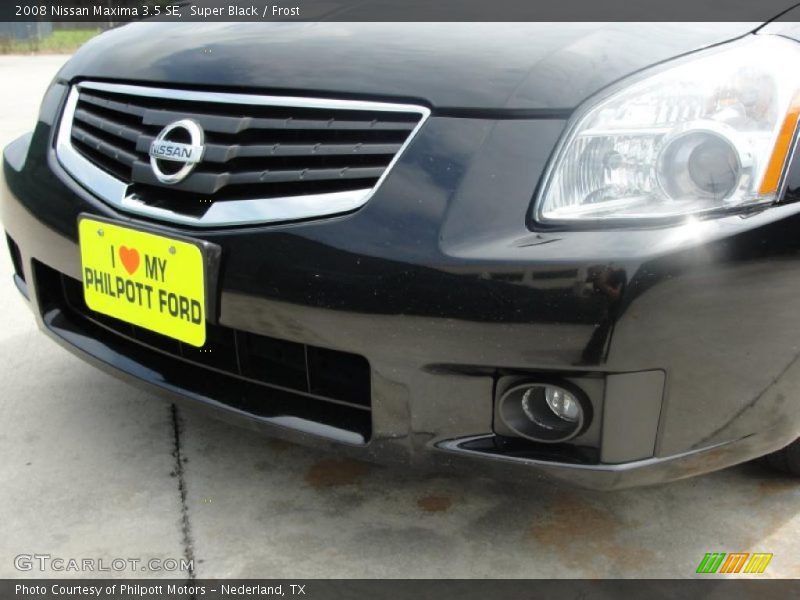 Super Black / Frost 2008 Nissan Maxima 3.5 SE