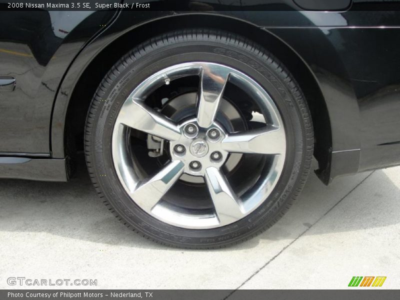 Super Black / Frost 2008 Nissan Maxima 3.5 SE