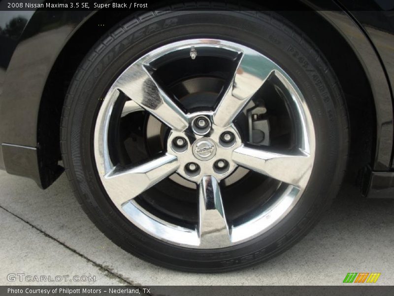 Super Black / Frost 2008 Nissan Maxima 3.5 SE