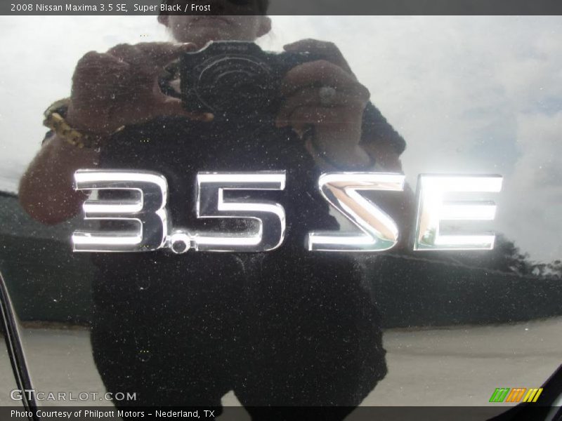 Super Black / Frost 2008 Nissan Maxima 3.5 SE