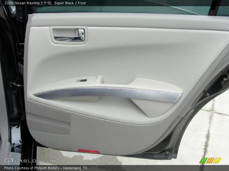 Super Black / Frost 2008 Nissan Maxima 3.5 SE