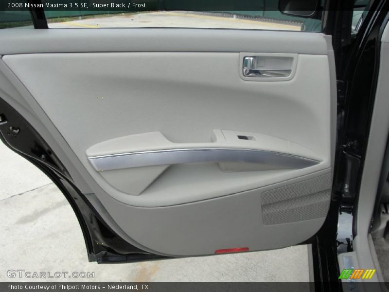 Super Black / Frost 2008 Nissan Maxima 3.5 SE