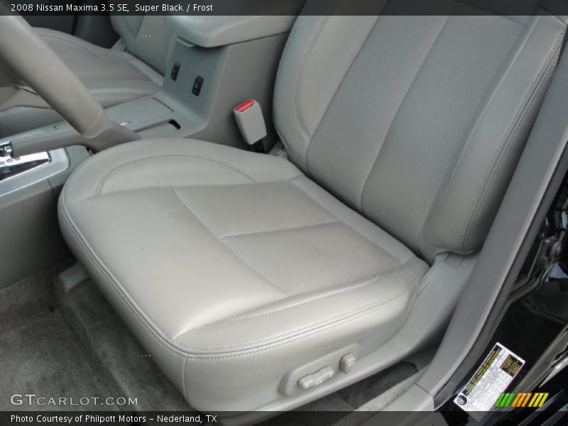 Super Black / Frost 2008 Nissan Maxima 3.5 SE