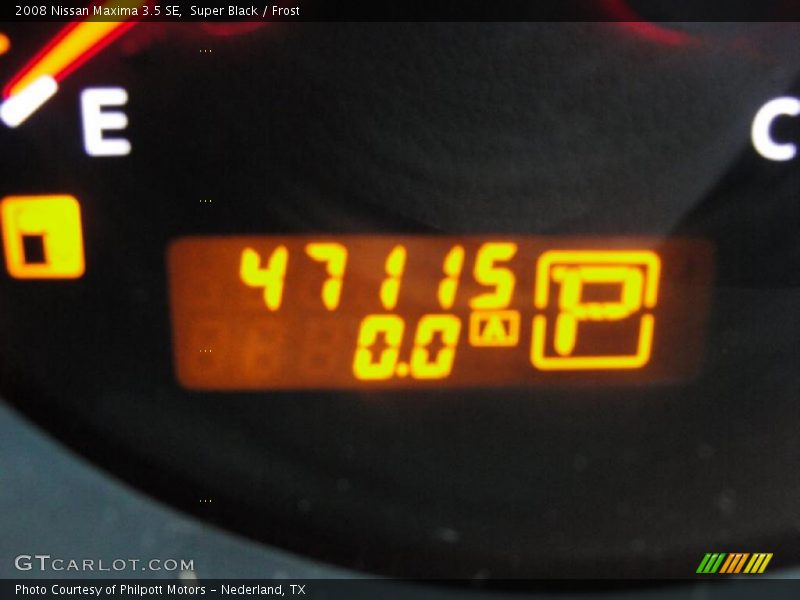 Super Black / Frost 2008 Nissan Maxima 3.5 SE