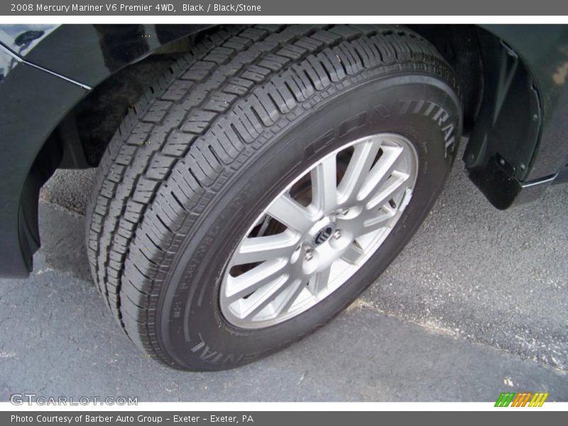 Black / Black/Stone 2008 Mercury Mariner V6 Premier 4WD