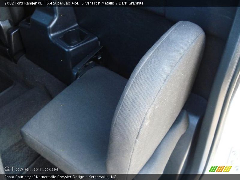 Silver Frost Metallic / Dark Graphite 2002 Ford Ranger XLT FX4 SuperCab 4x4