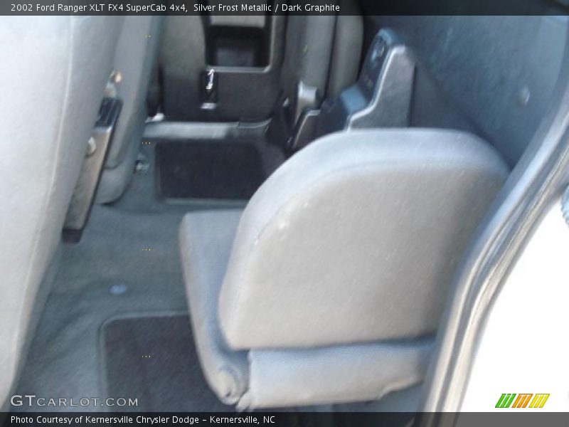 Silver Frost Metallic / Dark Graphite 2002 Ford Ranger XLT FX4 SuperCab 4x4