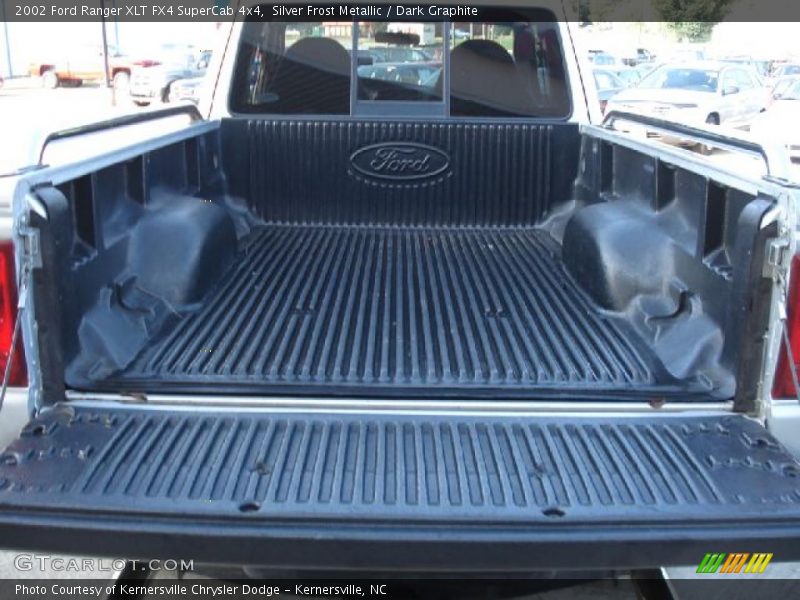 Silver Frost Metallic / Dark Graphite 2002 Ford Ranger XLT FX4 SuperCab 4x4