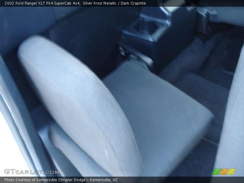 Silver Frost Metallic / Dark Graphite 2002 Ford Ranger XLT FX4 SuperCab 4x4
