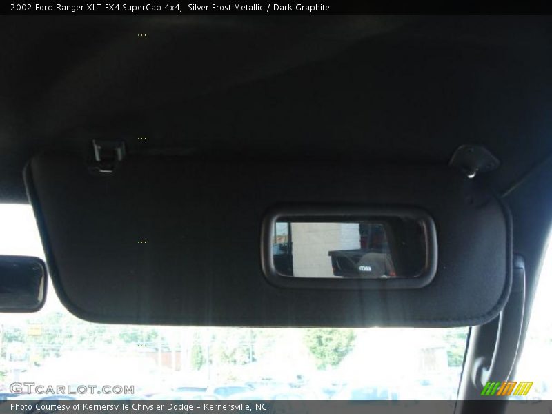 Silver Frost Metallic / Dark Graphite 2002 Ford Ranger XLT FX4 SuperCab 4x4