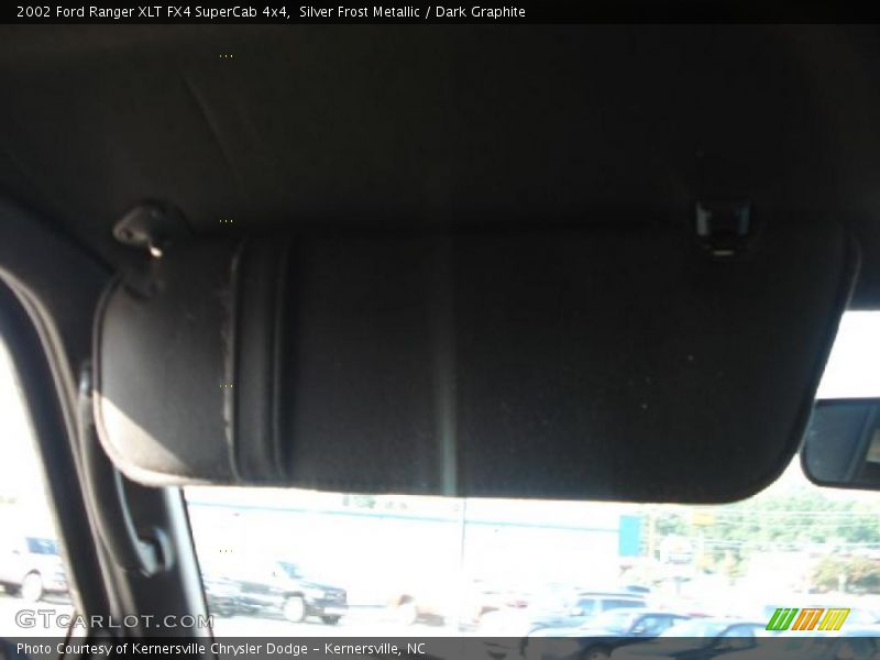 Silver Frost Metallic / Dark Graphite 2002 Ford Ranger XLT FX4 SuperCab 4x4