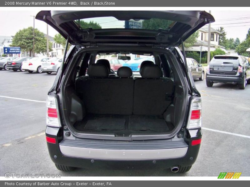 Black / Black/Stone 2008 Mercury Mariner V6 Premier 4WD