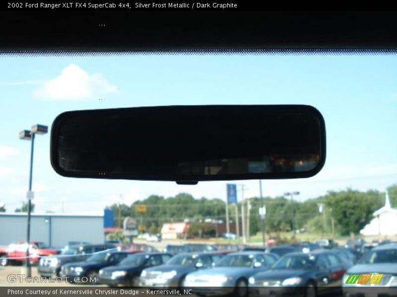 Silver Frost Metallic / Dark Graphite 2002 Ford Ranger XLT FX4 SuperCab 4x4