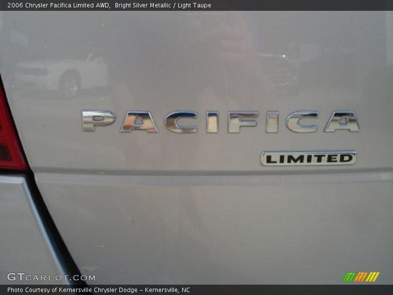 Bright Silver Metallic / Light Taupe 2006 Chrysler Pacifica Limited AWD