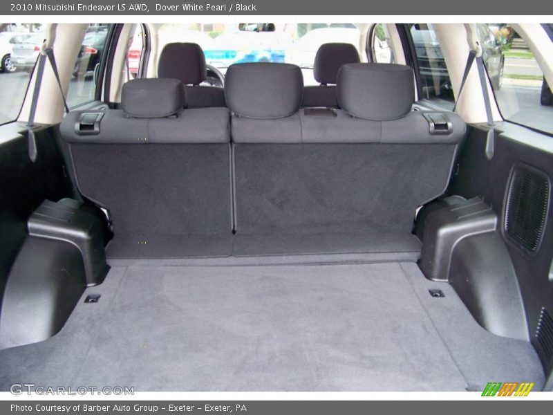 Dover White Pearl / Black 2010 Mitsubishi Endeavor LS AWD