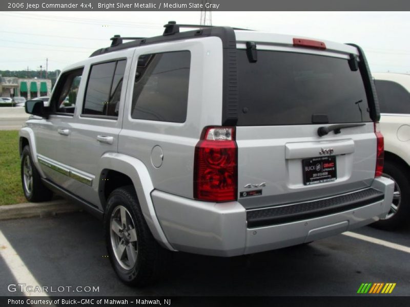 Bright Silver Metallic / Medium Slate Gray 2006 Jeep Commander 4x4