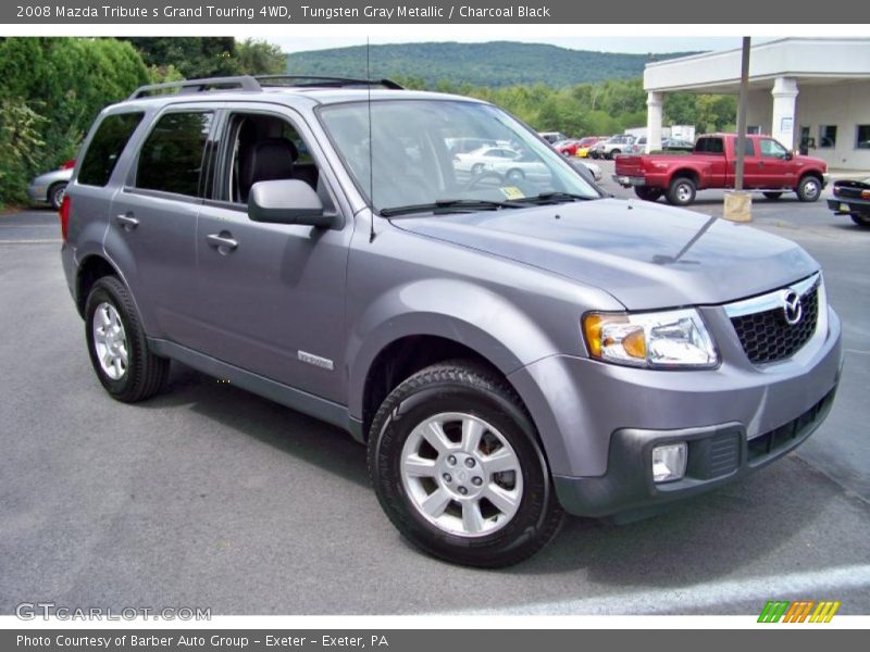 Tungsten Gray Metallic / Charcoal Black 2008 Mazda Tribute s Grand Touring 4WD