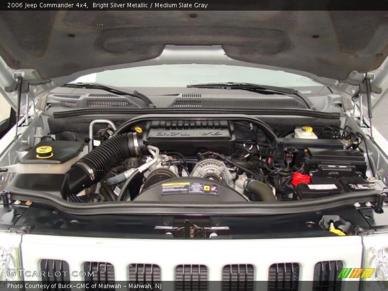 Bright Silver Metallic / Medium Slate Gray 2006 Jeep Commander 4x4