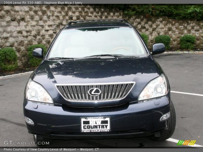 Neptune Blue Mica / Ivory 2004 Lexus RX 330 AWD