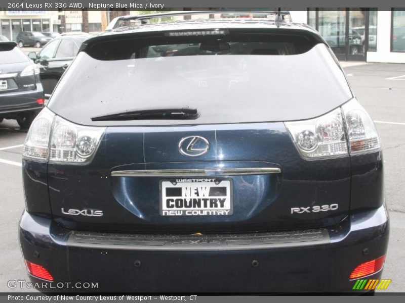 Neptune Blue Mica / Ivory 2004 Lexus RX 330 AWD