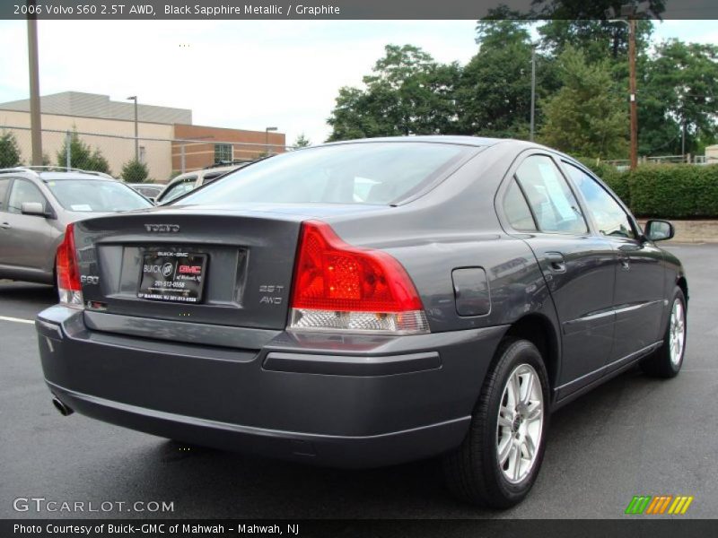 Black Sapphire Metallic / Graphite 2006 Volvo S60 2.5T AWD
