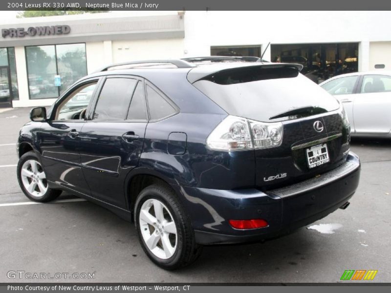 Neptune Blue Mica / Ivory 2004 Lexus RX 330 AWD